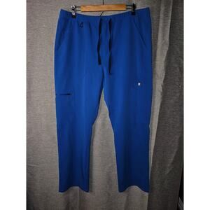Mens Figs Cairo Cargo Technical Collection Blue Scrub Bottoms Sz XL